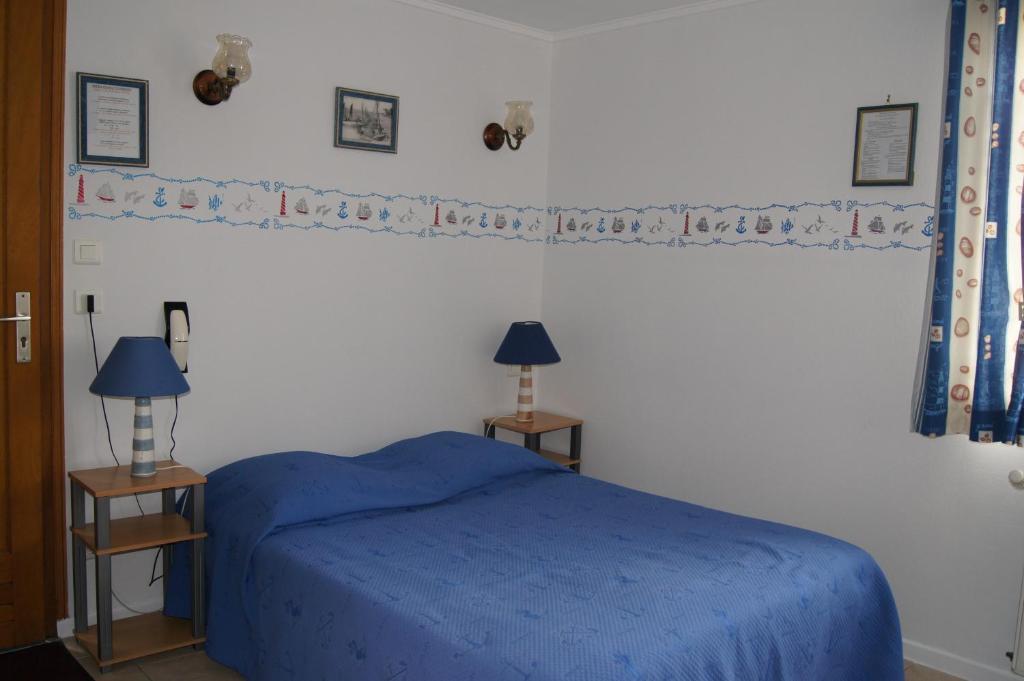 Aux Trois Jean Hotel Le Crotoy Kamer foto